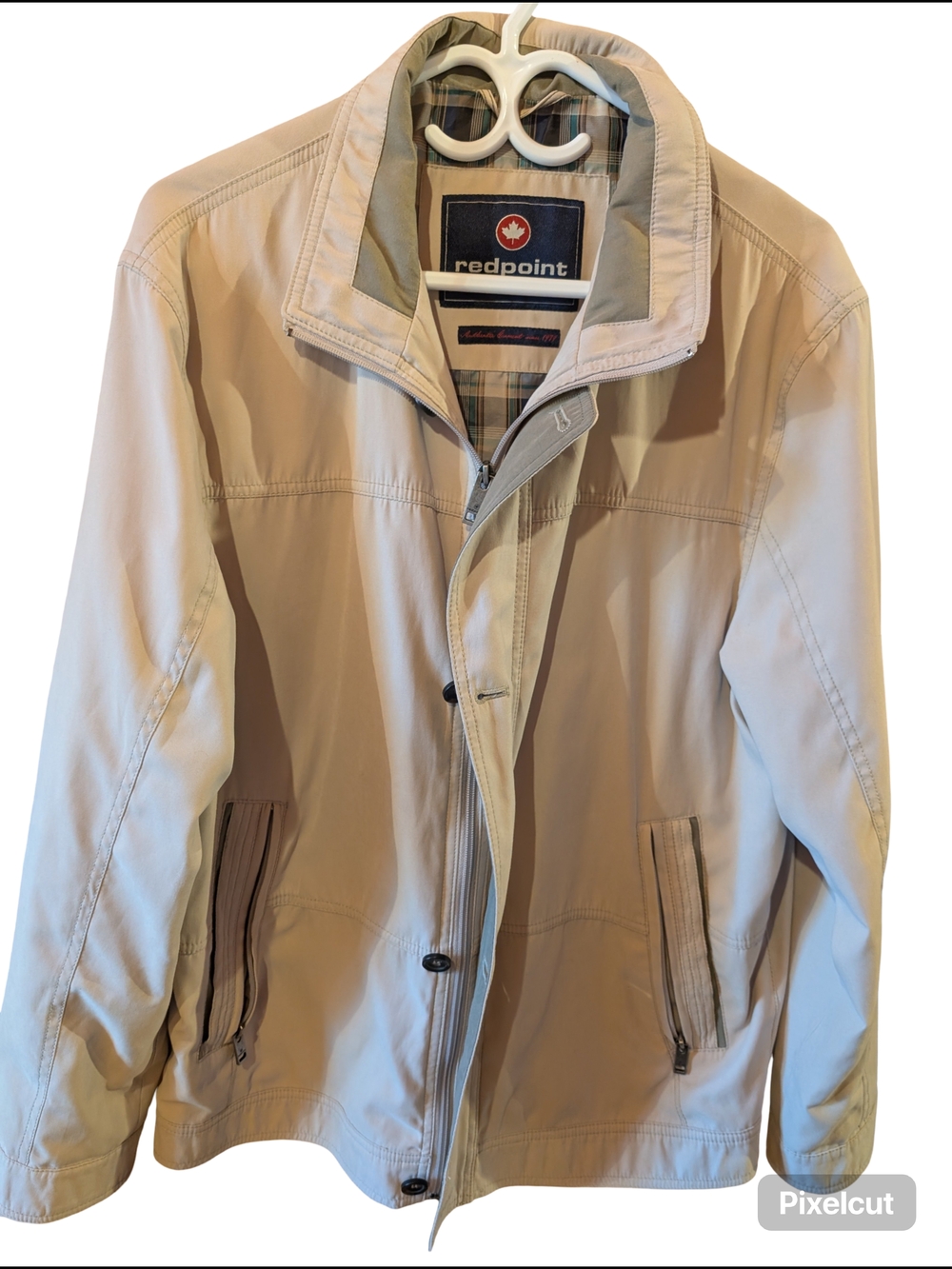 Redpoint Men's Beige Casual Jacket